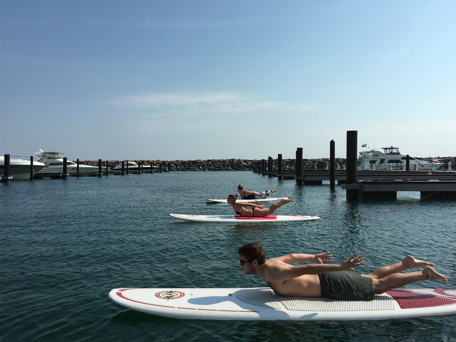 Light and easy backbends- SUP Yoga
