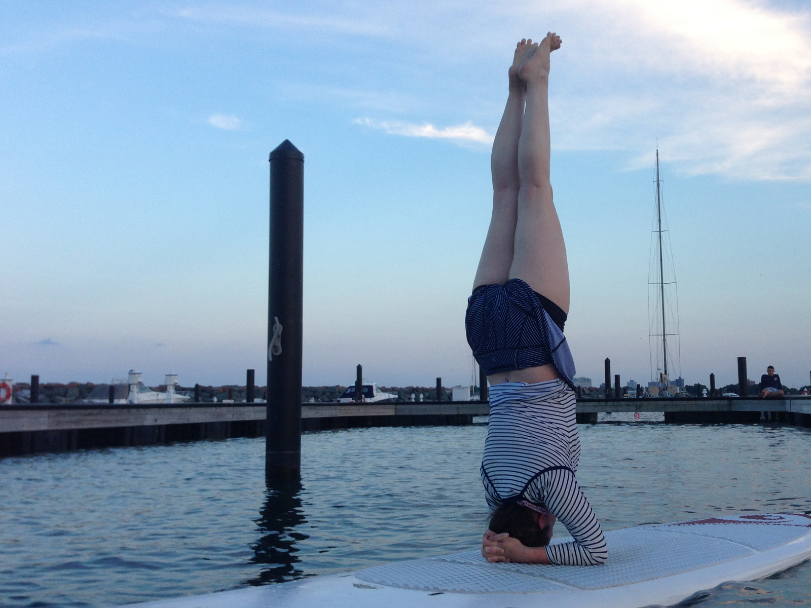 SUP Yoga 630pm Weekday Class at 31st St Harbor